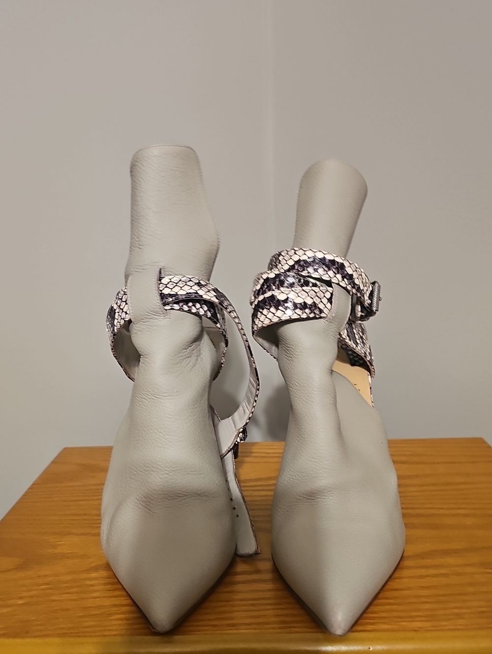 Christian Louboutin Pointipik 100mm Watersnake booties - Picture 6 of 14